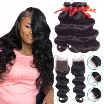 Kinky Curly Bundles With Frontal 13x4 Ear to Ear Lace Peruvian Remy Hair Weave Bundles With Closure 150% Density Natural Color